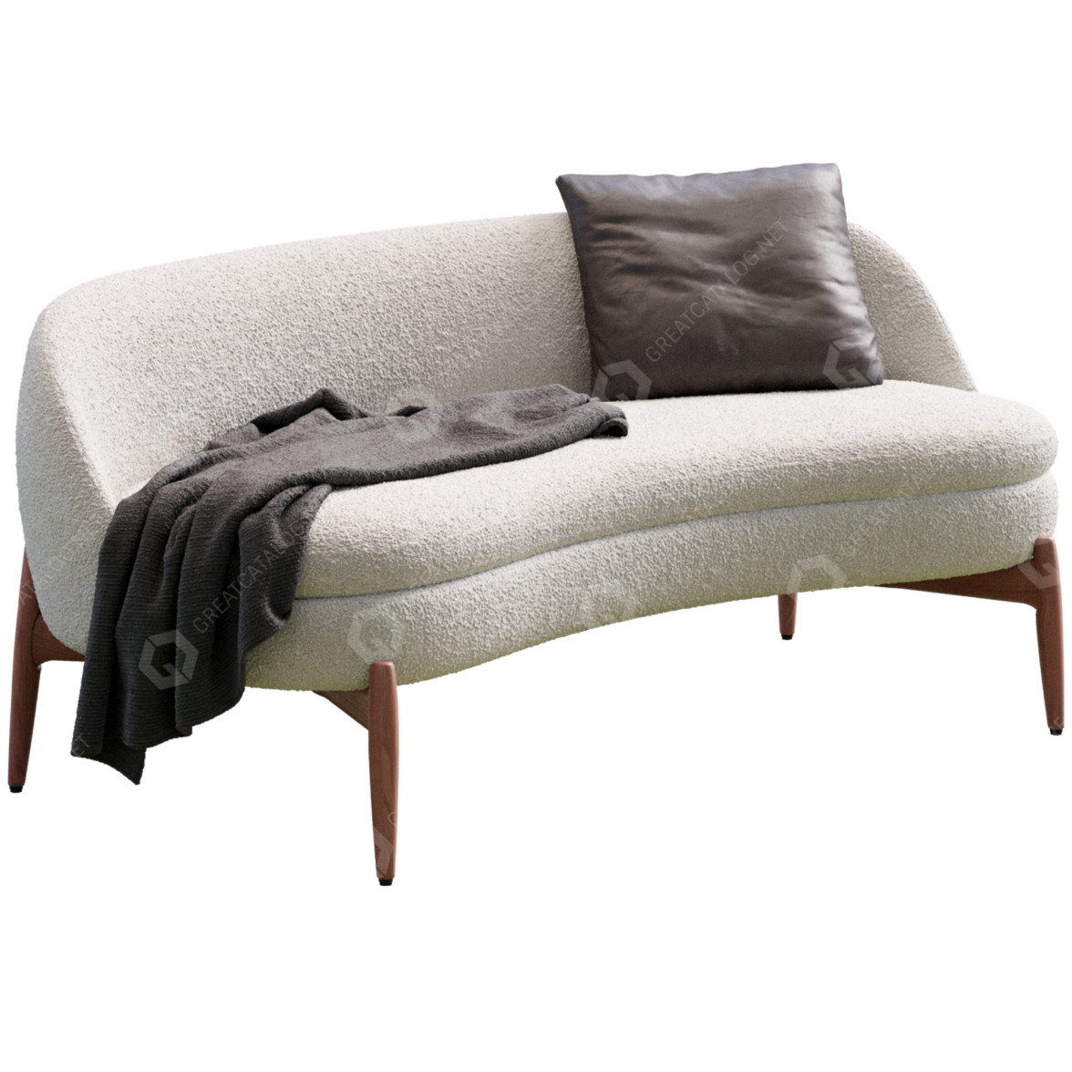 Sofa Minotti Sendai 3D model GreatCatalog 25891