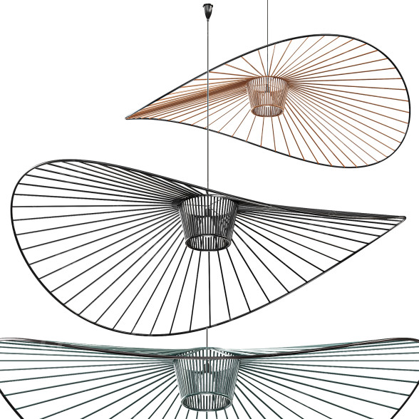Lampa wisząca Petite Friture Vertigo model 3D