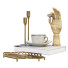 Decoración Nightlight Candlestick Brass - babarikograf