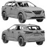 Auto Nissan Qashqai - zifir3d