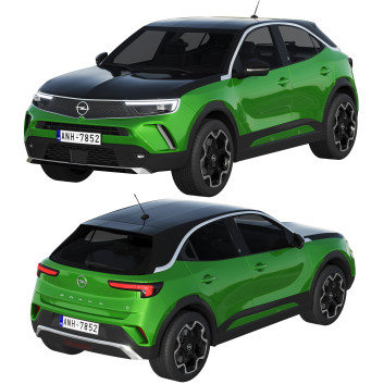 Opel Mokka 3D-Modell