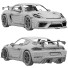 Coche Porsche 718 Cayman GT4 RS - zifir3d