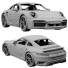 Автомобіль Porsche 911 Carrera Turbo S - zifir3d