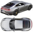 Автомобіль Porsche 911 Carrera Turbo S - zifir3d