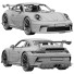 Coche Porsche 911 GT3 - zifir3d