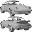 Автомобіль Porsche 911 Turbo 930 - zifir3d