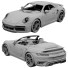 Auto Porsche 911 Turbo S Cabriolet - zifir3d