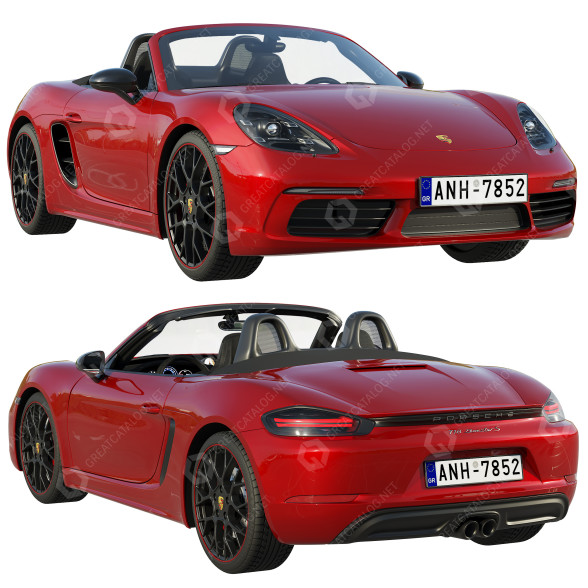 Coche Porsche Boxster Modelo 3D
