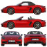 Coche Porsche Boxster - zifir3d