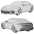 Coche Porsche Panamera GTS - zifir3d