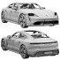 Coche Porsche Taycan - zifir3d