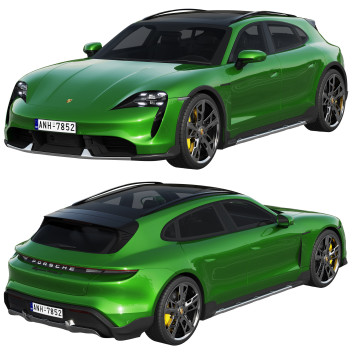 Автомобіль Porsche Taycan Turbo S Cross Turismo