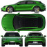 Автомобіль Porsche Taycan Turbo S Cross Turismo - zifir3d
