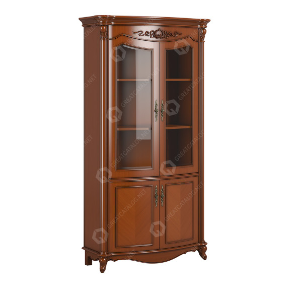 Книжный шкаф Carpenter 2619200 230-1 2-D 3D модель