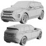 Автомобіль Land Rover Range Rover Evoque 2019 - zifir3d
