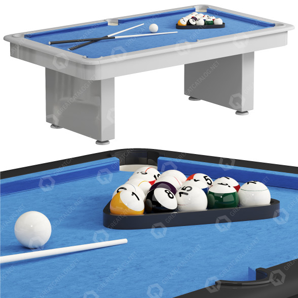 Більярдний стіл Jiuxing Billiard 3D модель