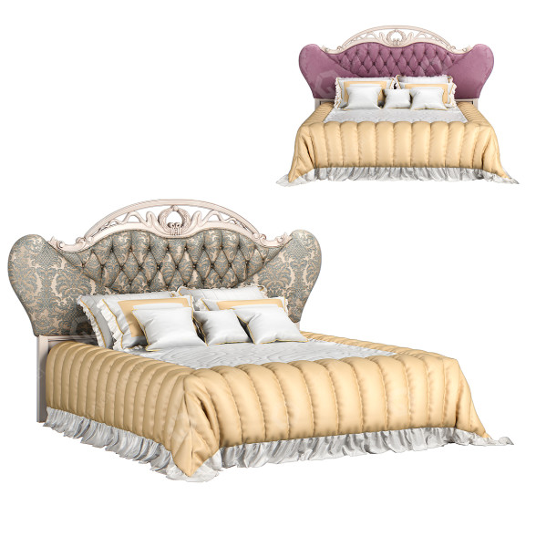 Łóżko Carpenter Bed B Queen Size model 3D