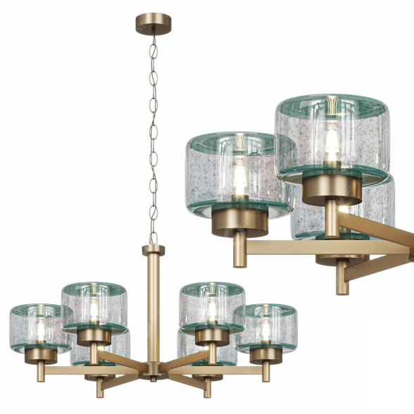 Люстра Pot 6 Lamps 3D модель