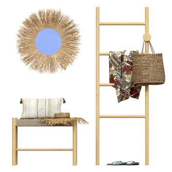 Pasillo  Enzo Style Boho Ethnic Modelo 3D