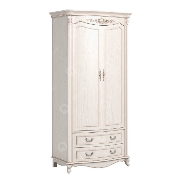 Wardrobe Carpenter 2509200 230 2-D White 3D model