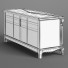 ТВ тумба Carpenter Cabinet 2612000 230-1 Brown - Skover