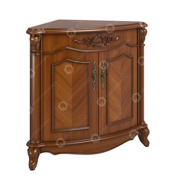 Комод Carpenter Low Corner 2650000 230-1 Brown 3D модель