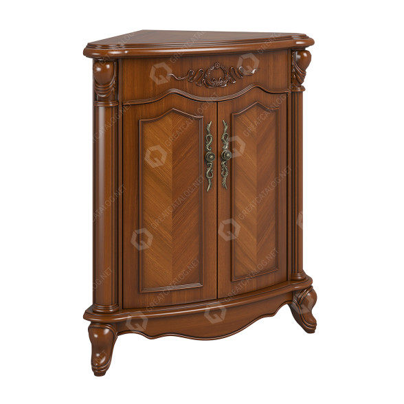 Комод Carpenter Small Low Corner 2650100 230-1 Brown 3D модель