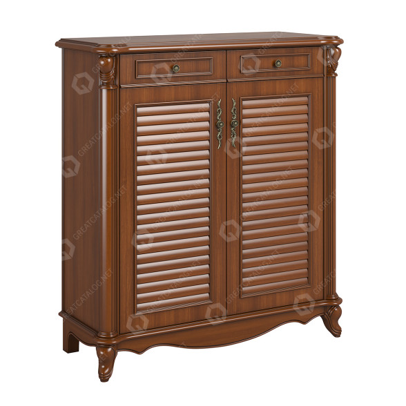 Комод Carpenter Shoes Cabinet 2650600 230-1 Brown 3D модель