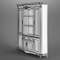 Барна шафа Carpenter Light 2517100 230 - Skover