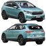 Coche Skoda Enyaq IV - zifir3d
