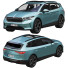 Coche Skoda Enyaq IV - zifir3d