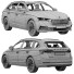Samochód Skoda Octavia Combi - zifir3d