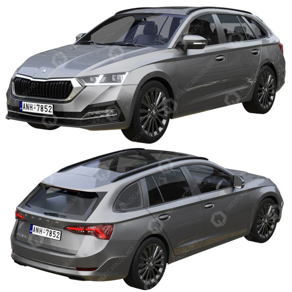 Samochód Skoda Octavia Combi model 3D