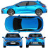 Автомобіль Toyota Corolla Hatchback - zifir3d