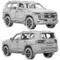 Автомобіль Toyota Land Cruiser GR-Sport - zifir3d