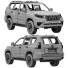 Автомобіль Toyota Land Cruiser Prado - zifir3d