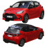 Автомобіль Toyota Yaris - zifir3d
