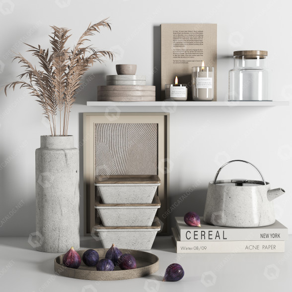 Декор Kitchen Accessories 024 3D модель