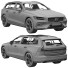 Samochód Volvo V60 - zifir3d