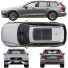 Samochód Volvo V60 - zifir3d