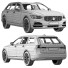 Samochód Volvo V90 - zifir3d