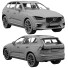 Voiture Volvo XC60 R-Design - zifir3d
