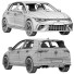 Автомобіль Volkswagen Golf 8 R - zifir3d
