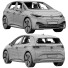 Samochód Volkswagen ID3 - zifir3d