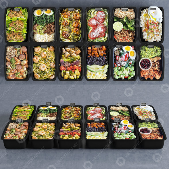 Страви Meal Line 3D модель