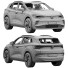 Coche Volkswagen ID4 - zifir3d
