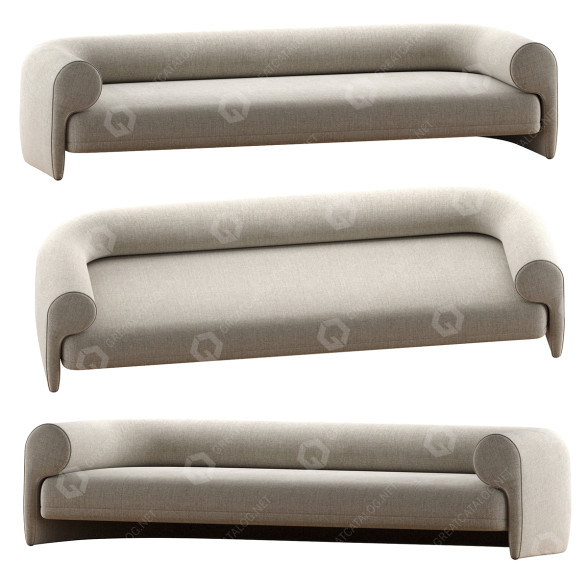 Sofa Kasba by Andrea Bonini 3D model