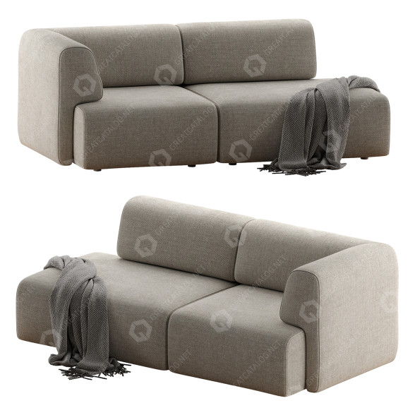 Sofa Sancal Duo model 3D