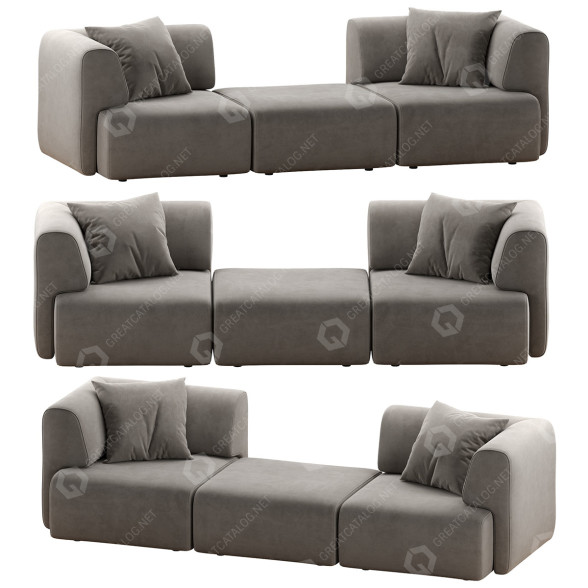 Sofa Sancal Duo model 3D