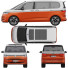 Samochód Volkswagen Multivan - zifir3d